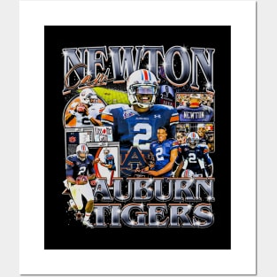 Cam Newton College Vintage Bootleg Posters and Art